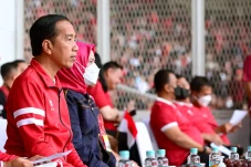 Jokowi Doakan Timnas...