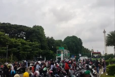 Liburan Natal: Parkir...