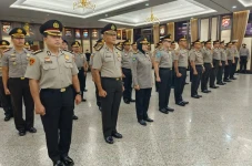Polri Gelar Upacara...