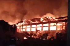 SMK 2 Pariaman Terbakar,...