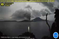Gunung Anak Krakatau...