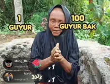 Aksi Guyur Air yang...