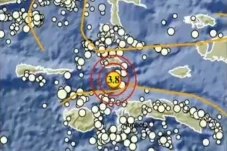 Gempa Dangkal Magnitudo...