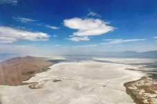 Danau Garam Besar Utah...