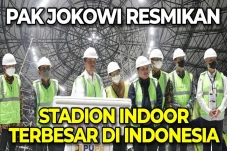 Jokowi Resmikan Indoor...