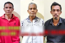 Penampakan 3 Tersangka...
