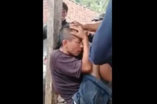 Miris! Telanjur Dihajar...