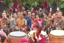 Megawati Hadiri Imlek...