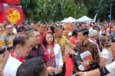 Hadiri Imlek Nasional...