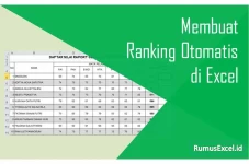 Cara Membuat Rumus Ranking...