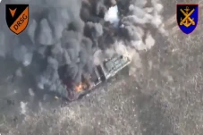 Drone Ukraina Hancurkan...