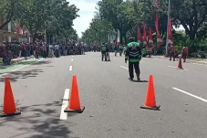 Ojol Demo Tolak ERP...