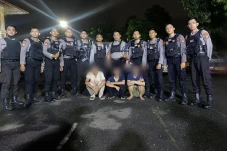 Polisi Bubarkan Tawuran...