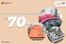 Berburu Sprei di AladinMall...