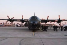 Pesawat Hercules TNI...