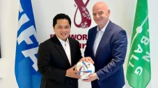 Presiden FIFA Gianni...