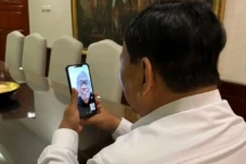 Momen Prabowo Beri Semangat...