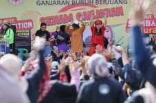 Gelar Senam Bersama,...