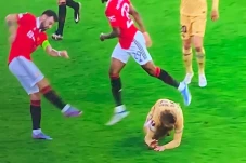 Insiden Bruno Fernandes...