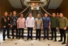 HT Menerima Kunjungan...
