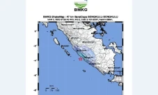 Gempa M5,1 Guncang Bengkulu,...