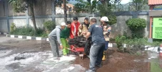 Motor Meledak dan Terbakar...