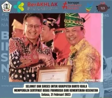 Batola Raih Penghargaan...