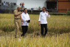 Ganjar dan Prabowo Kompak...