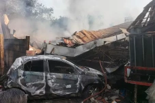 Kebakaran Gudang Kantong...