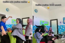 Viral! Nakes Bikin Konten...