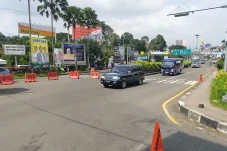 Jalur Puncak Bogor Diberlakukan...