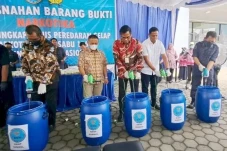 BNN Sumsel Musnahkan...