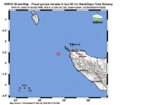Gempa Magnitudo 3,9...