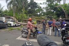 Penampakan 2 Mobil Ringsek...