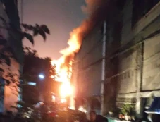 Kebakaran di Pademangan...