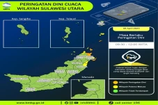 Waspada! Sulawesi Utara...