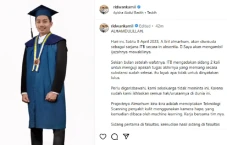 Gantikan Eril saat Diwisuda...
