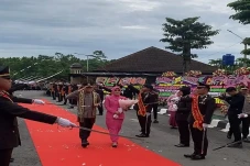 Tiba di Polda Lampung,...