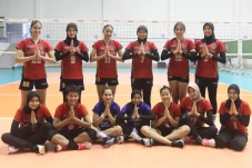 Skuad Voli Putri Indonesia...