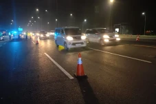 Tol Japek Padat, Contraflow...