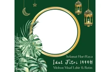 30 Twibbon Idulfitri...