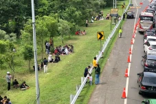 Terjebak Macet One Way...