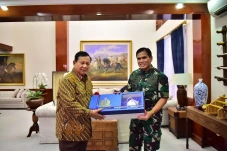 Prabowo Terima Kunjungan...