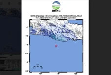 Gempa M4,4 di Pangandaran...