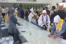 Tiba di Asrama Haji...