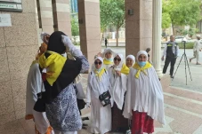 Cara Unik Jemaah Haji...