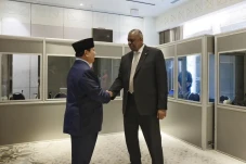 Prabowo dan Menhan AS...