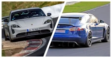 Pecundangi Porsche Taycan,...