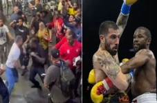 Rusuh! Mayweather vs...