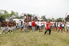 Resmikan Posko Pemenangan,...